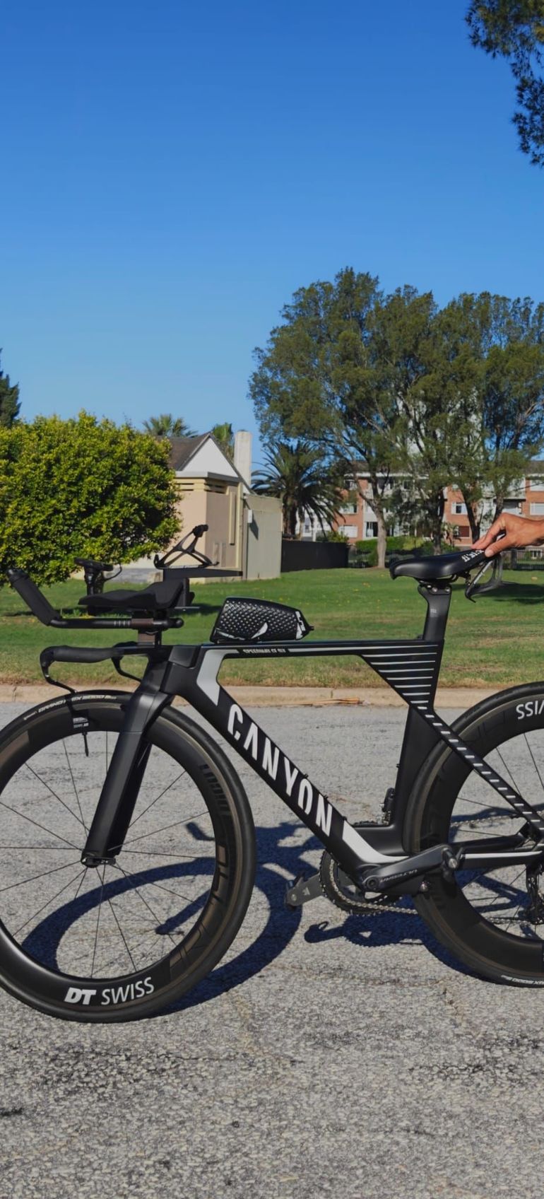 Gebrauchtes Canyon Speedmax CF SLX 8.0 2020 2020 Road & Gravel, Schwarz — Bild 3 von 3