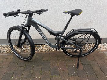 Gebrauchtes Focus THRON 6.8 EQP 2021 2021 Mountainbike, Hellgrau, 29 — Bild 2 von 8