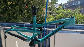 Gebrauchtes Propain Tyee CF 27.5 Highend 2023 Frameset 2023 Mountainbike, Grün, 27.5 — Bild 2 von 7