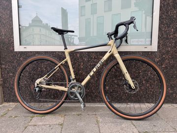 Used Cube Nuroad Pro 2021 Desert 'n Black, SQL Sattel, Shimano Hybrid-Pedalen 2021 Road & Gravel