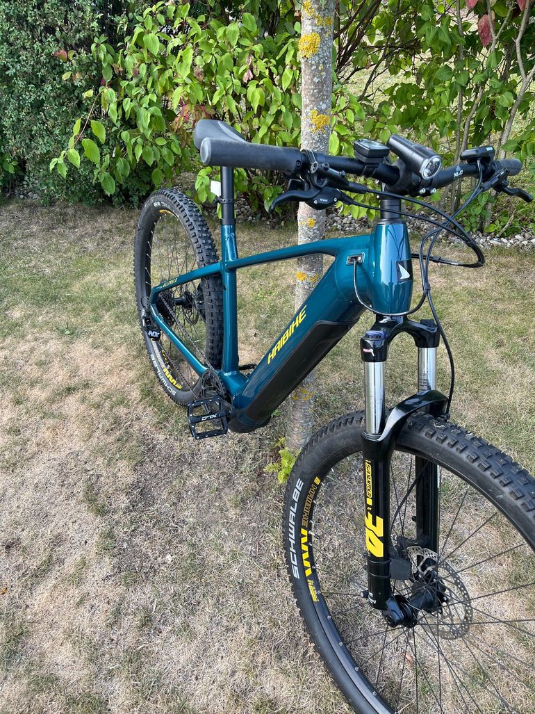 Haibike AllTrack 6 29 2023 2023 Mountainbike usato, Verde — immagine 4 di 7