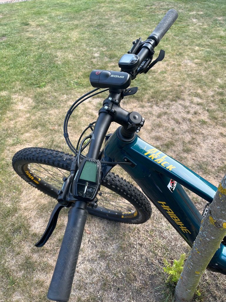 Haibike AllTrack 6 29 2023 2023 Mountainbike usato, Verde — immagine 5 di 7