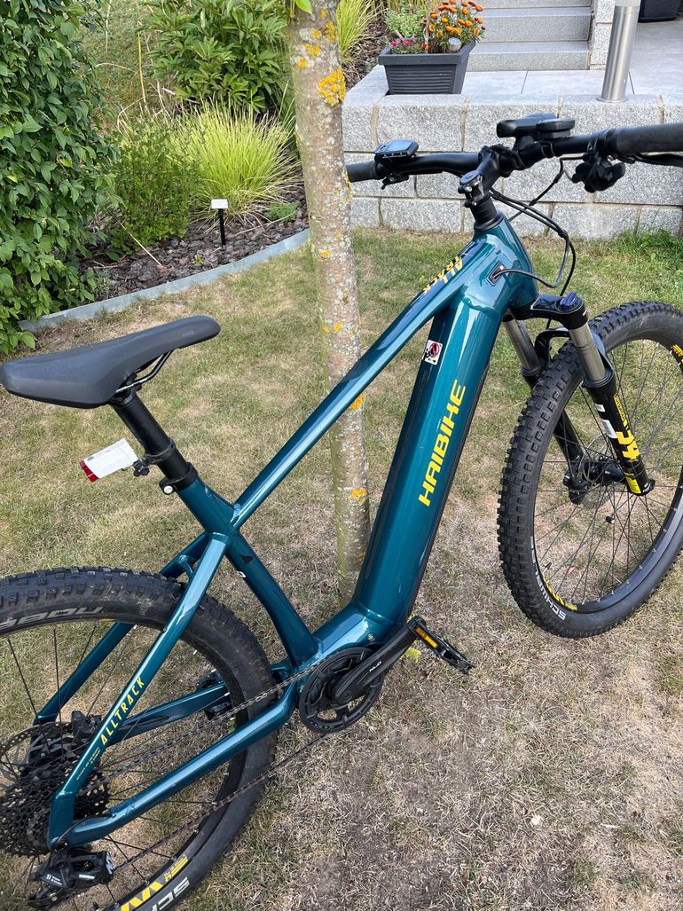 Haibike AllTrack 6 29 2023 2023 Mountainbike usato, Verde — immagine 3 di 7
