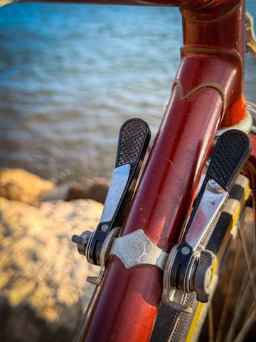 Peugeot Velo Simplex Vintage 1980 Road & Gravel usato, Rosso — immagine 6 di 8
