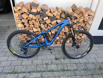 Used Last Tarvo SRAM XX1 Eagle AXS 2021 Mountainbike, Blue — image 1 of 6