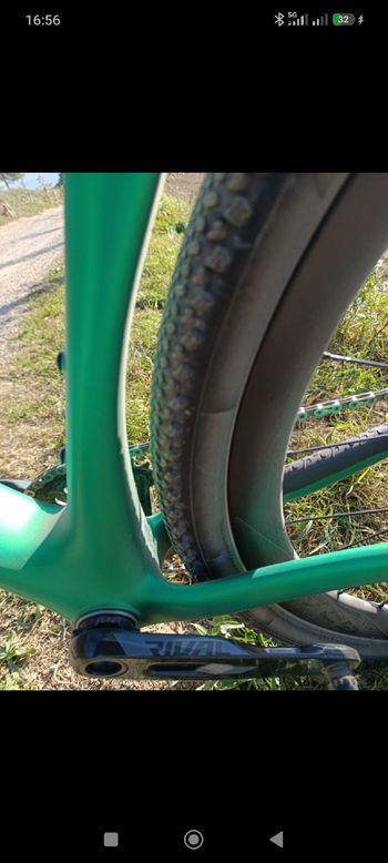 Wilier Rave SRAM Rival 2025 Road & Gravel de segunda mano, Verde — imagen 6 de 7