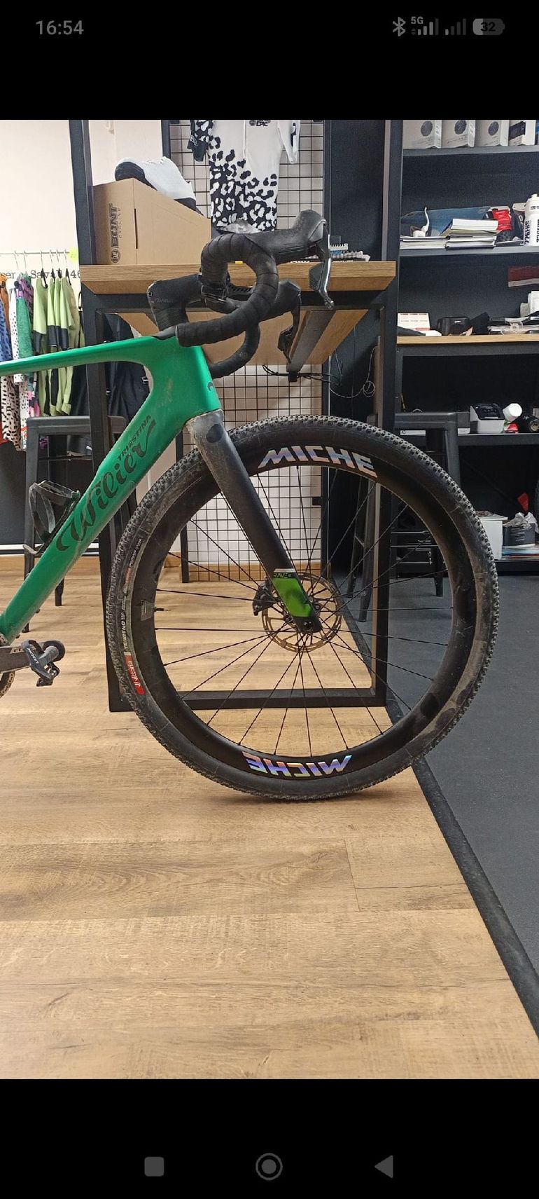 Wilier Rave SRAM Rival 2025 Road & Gravel de segunda mano, Verde — imagen 5 de 7