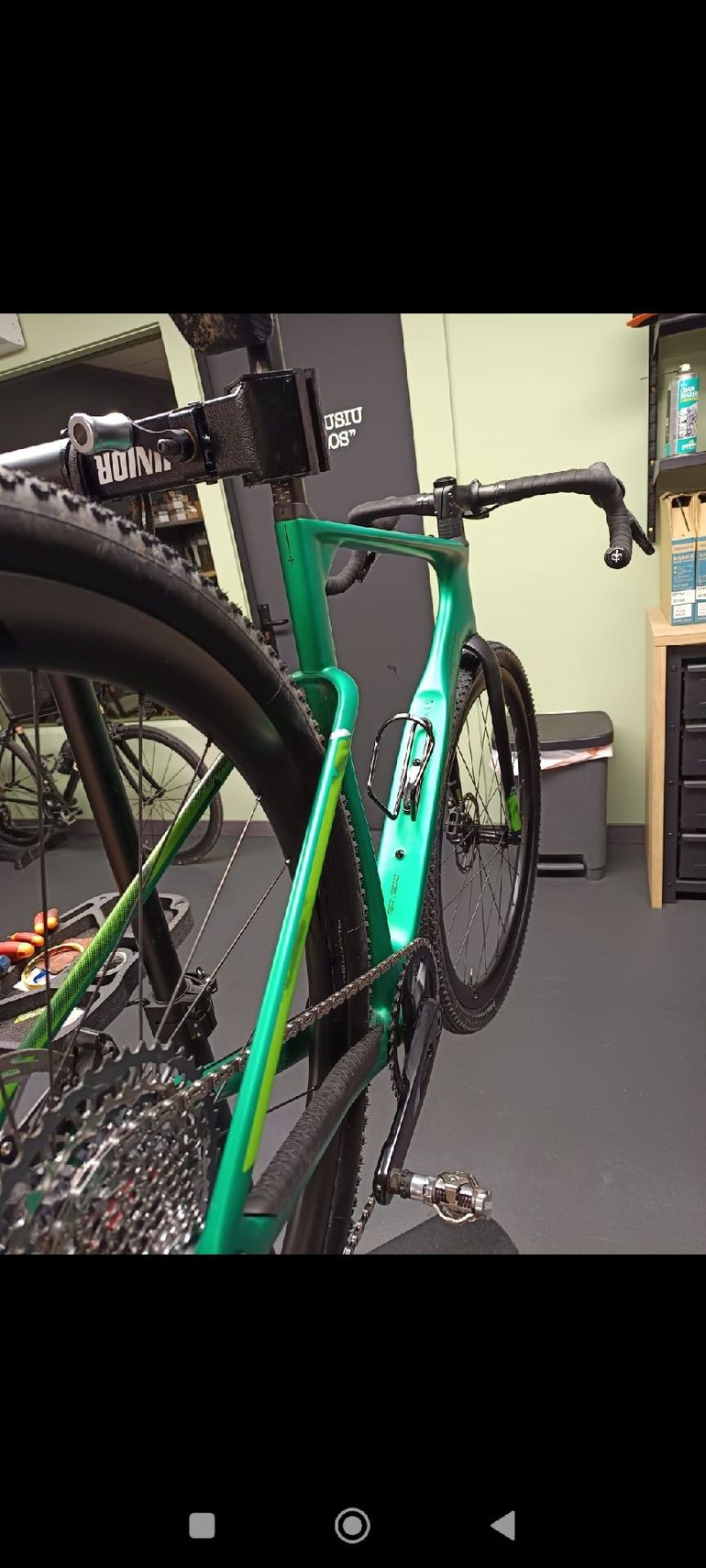 Wilier Rave SRAM Rival 2025 Road & Gravel de segunda mano, Verde — imagen 2 de 7