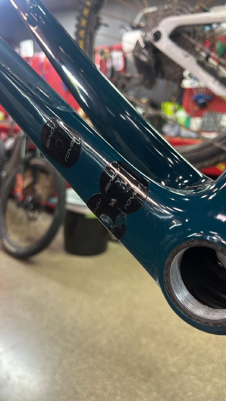Gebrauchtes Specialized Tarmac SL7 Expert 2024 Frameset 2024 Road & Gravel, Grün — Bild 11 von 12