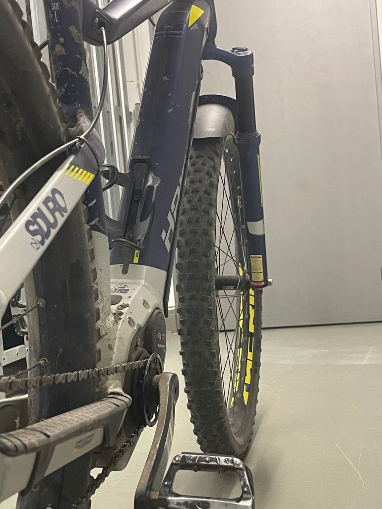 Used Haibike Sduro Shimano Deore XT 2018 Mountainbike, Blue — image 6 of 18
