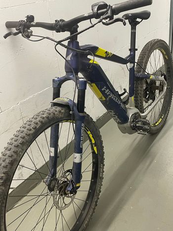 Used Haibike Sduro Shimano Deore XT 2018 Mountainbike, Blue — image 10 of 18