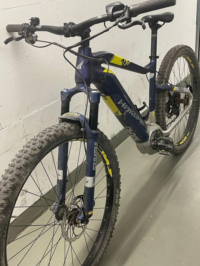Used Haibike Sduro Shimano Deore XT 2018 Mountainbike, Blue — image 10 of 18