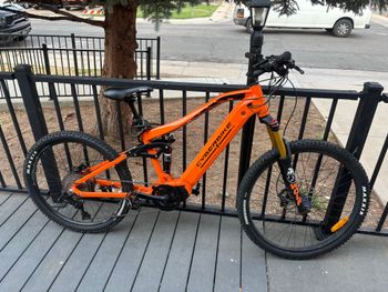 Used Cyberbike Custom Shimano Deore XT 2025 Mountainbike, Orange — image 5 of 5
