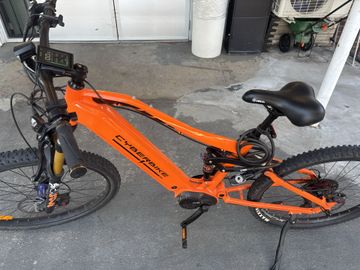 Used Cyberbike Custom Shimano Deore XT 2025 Mountainbike, Orange — image 12 of 13