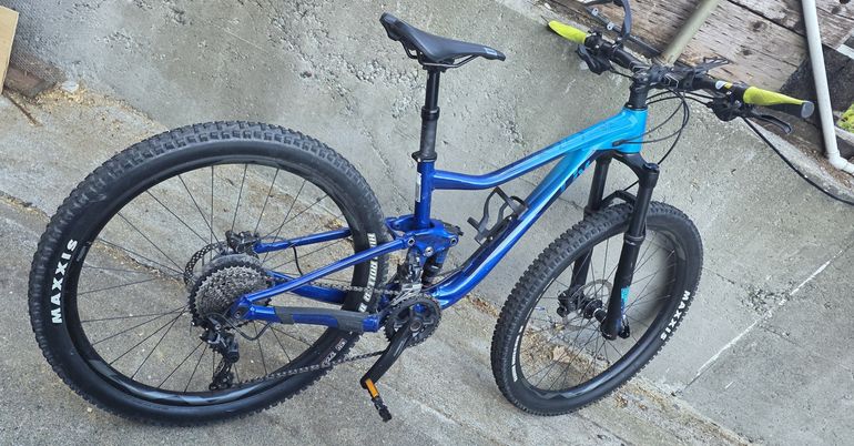 Used Liv Pique Advanced 2019 2019 Mountainbike, Blue, 27.5 — image 3 of 6