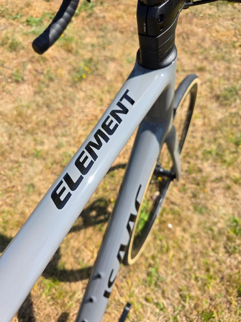 Isaac Element 2026 Shimano 105 Di2 2026 Road & Gravel de segunda mano, Gris claro — imagen 7 de 8