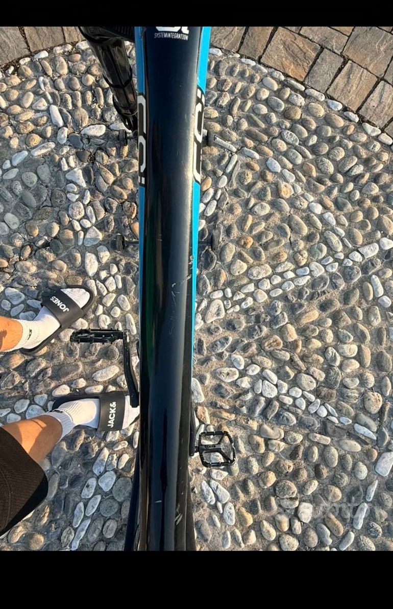 Used Cannondale F-si SRAM X01 2016 Mountainbike, Blue — image 3 of 4