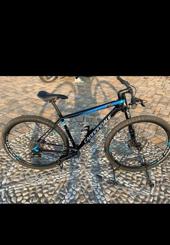 Used Cannondale F-si SRAM X01 2016 Mountainbike, Blue — image 1 of 4