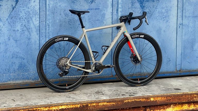 Used Open U.P SRAM Force eTap AXS 2022 Road & Gravel, Light Gray — image 2 of 10