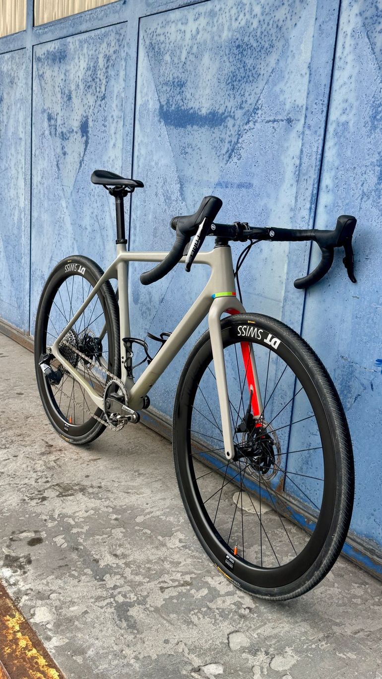 Used Open U.P SRAM Force eTap AXS 2022 Road & Gravel, Light Gray — image 3 of 10
