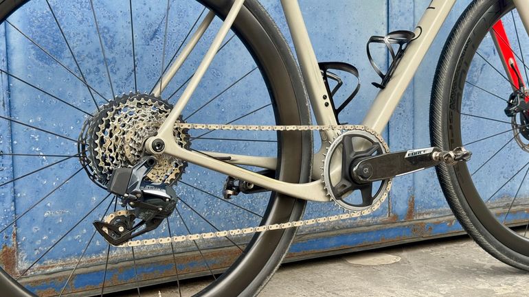 Used Open U.P SRAM Force eTap AXS 2022 Road & Gravel, Light Gray — image 4 of 10
