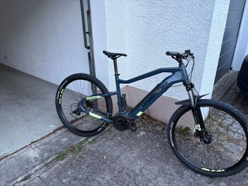 Used Haibike HardNine 5 2021 2021 Mountainbike, Blue, 29 — image 1 of 10