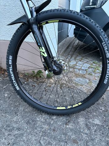 Used Haibike HardNine 5 2021 2021 Mountainbike, Blue, 29 — image 2 of 10