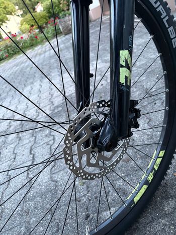 Used Haibike HardNine 5 2021 2021 Mountainbike, Blue, 29 — image 3 of 10