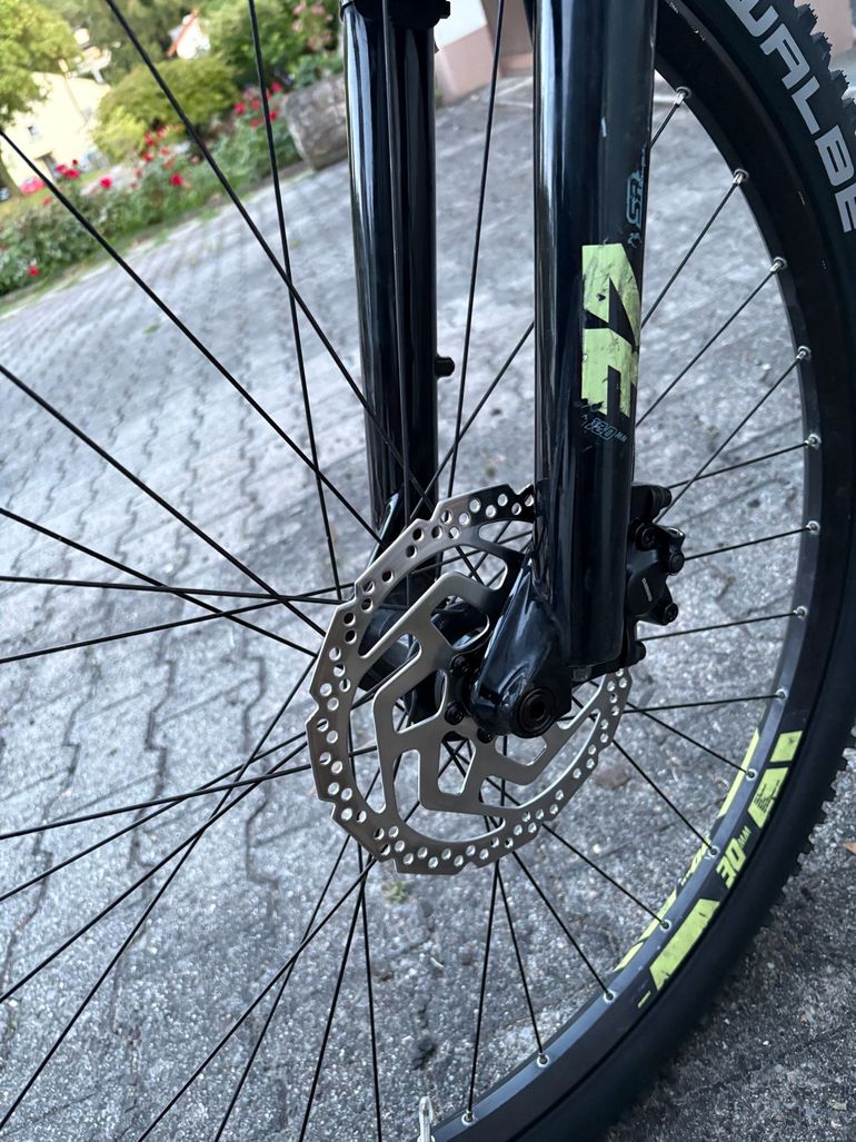 Used Haibike HardNine 5 2021 2021 Mountainbike, Blue, 29 — image 3 of 10