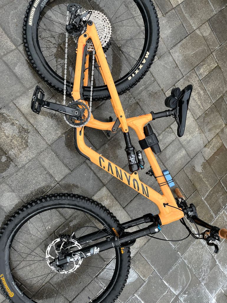 Gebrauchtes Canyon Spectral 6 2024 2024 Mountainbike, Orange, 27.5, 29 — Bild 8 von 9