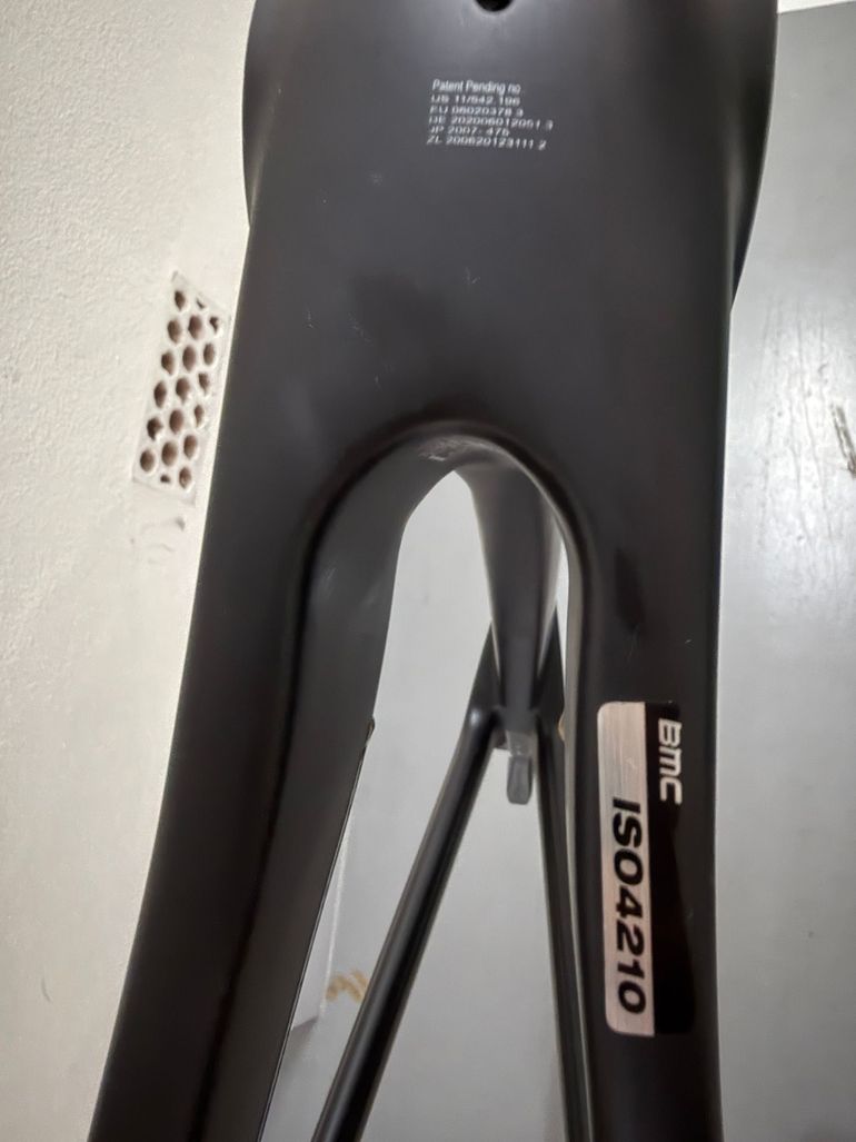 Used BMC Trackmachine Frameset 2024 Road & Gravel, Black — image 6 of 6