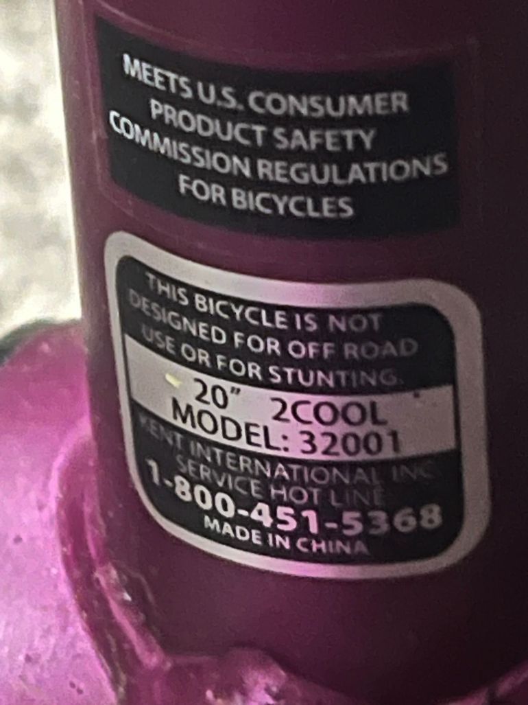 Used FREESPIRIT Custom 2023 Youth, Purple — image 2 of 3