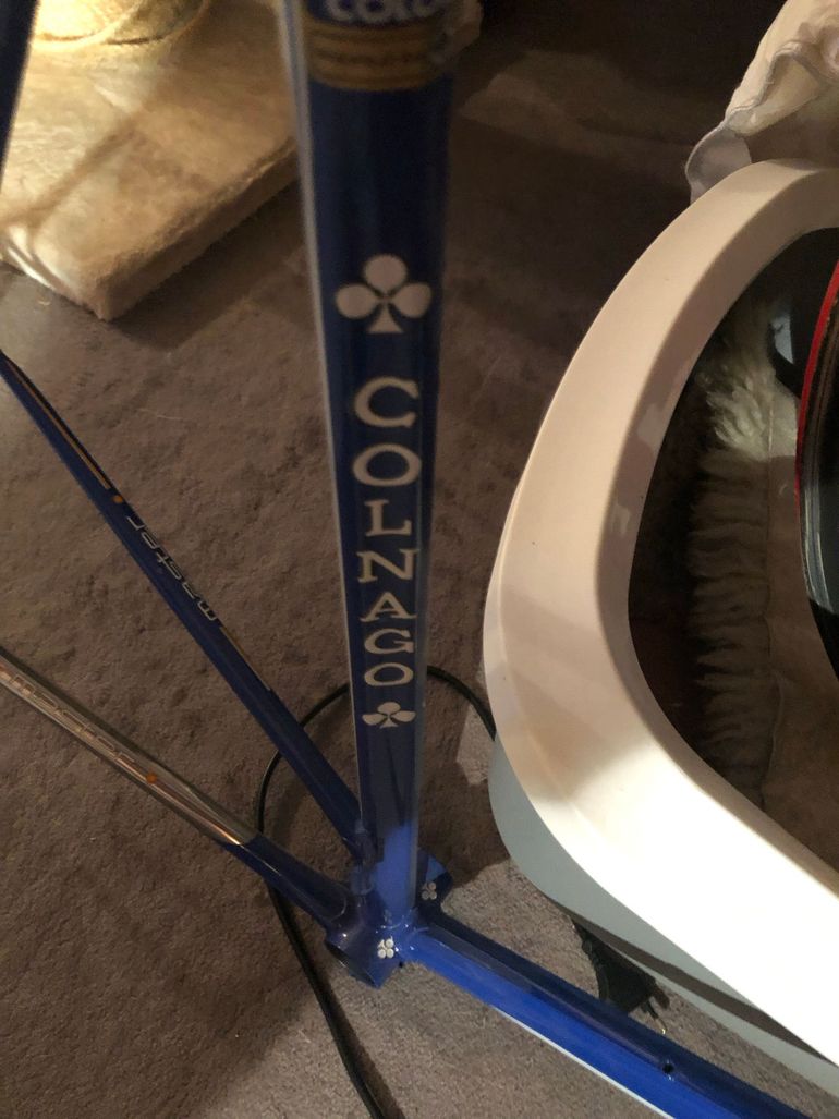 Used Colnago Master Frameset 1995 Road & Gravel, Blue — image 5 of 6