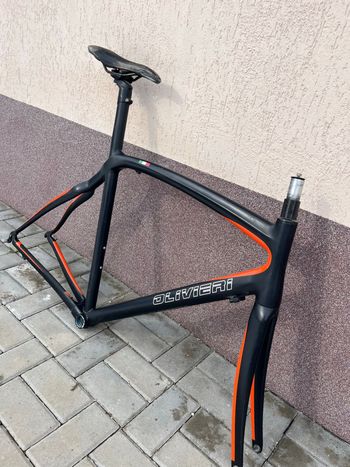 Olivieri Custom Frameset 2023 Road & Gravel de segunda mano, Negro — imagen 2 de 3