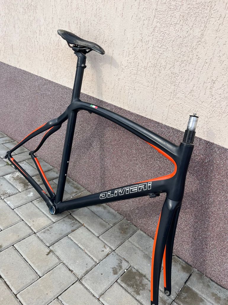 Olivieri Custom Frameset 2023 Road & Gravel de segunda mano, Negro — imagen 2 de 3