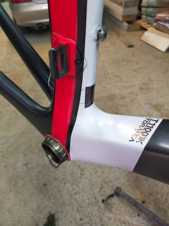Gebrauchtes Pinarello Dogma F8 Frameset 2019 Frameset 2019 Road & Gravel, Rot — Bild 4 von 10