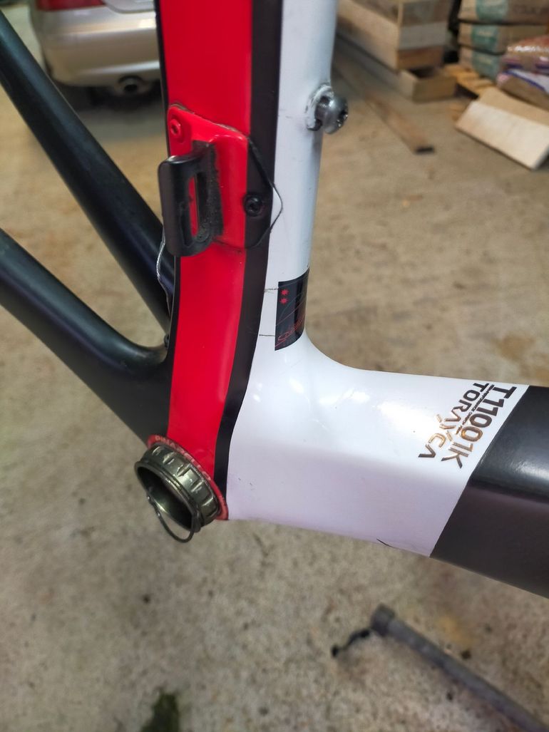 Gebrauchtes Pinarello Dogma F8 Frameset 2019 Frameset 2019 Road & Gravel, Rot — Bild 4 von 10