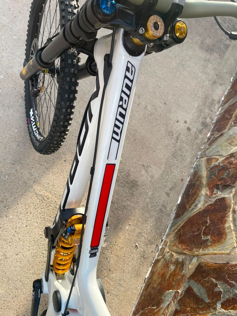 Gebrauchtes Norco Aurum SRAM GX DH 2022 Mountainbike, Weiß — Bild 9 von 11