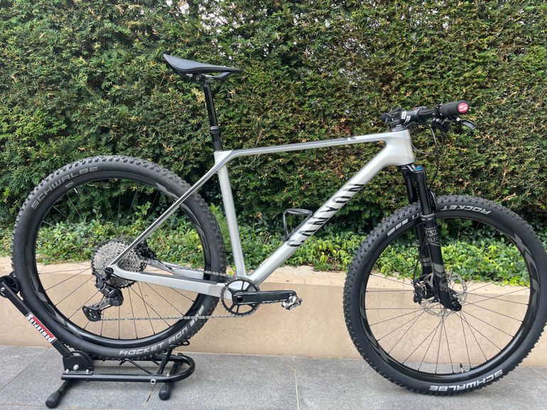 Used Canyon Exceed CF 7 2023 2023 Mountainbike, Light Gray, 29 — image 23 of 24