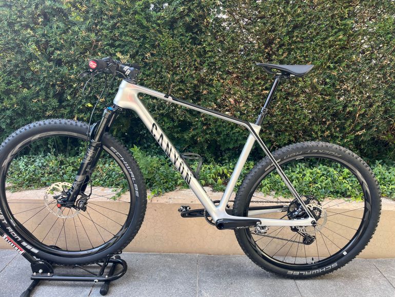 Used Canyon Exceed CF 7 2023 2023 Mountainbike, Light Gray, 29 — image 21 of 24