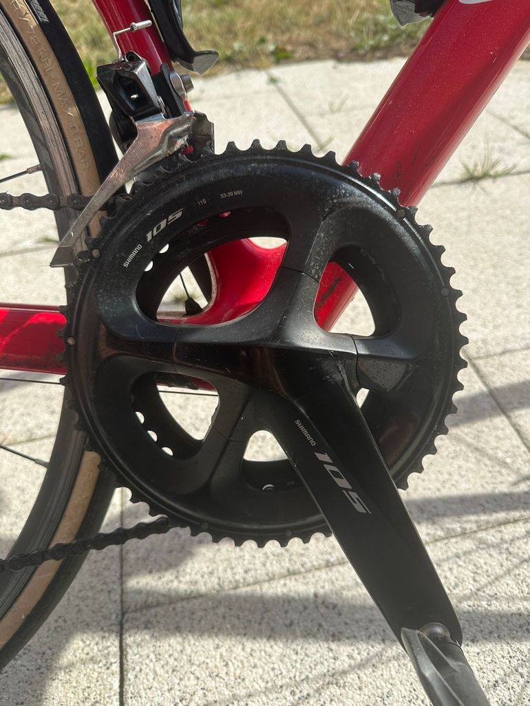 Canyon Endurace CF 7.0 2020 2020 Road & Gravel usato, Rosso — immagine 4 di 5