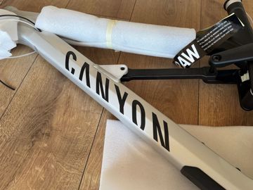 Canyon Spectral 29 AL 5 2024 Frameset 2024 Mountainbike usato, Grigio chiaro — immagine 5 di 11