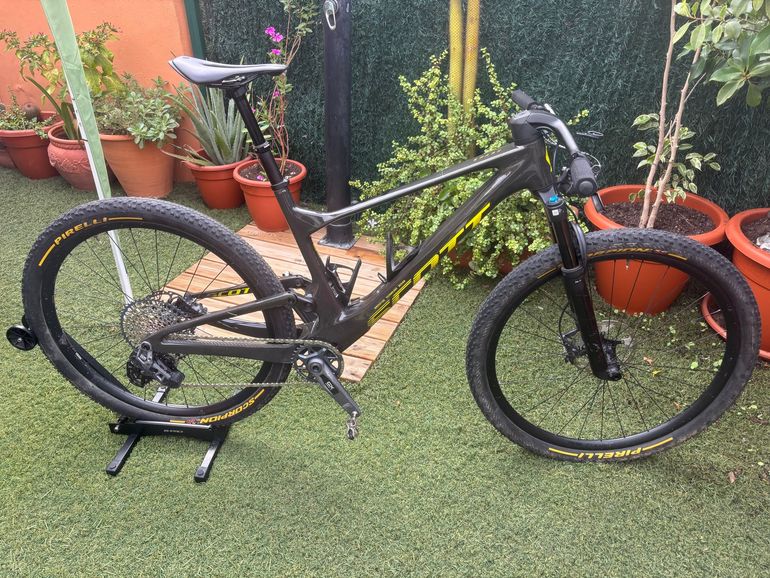 Scott team issue 2024 Custom SRAM GX Eagle AXS 2024 Mountainbike de segunda mano, Negro — imagen 1 de 12