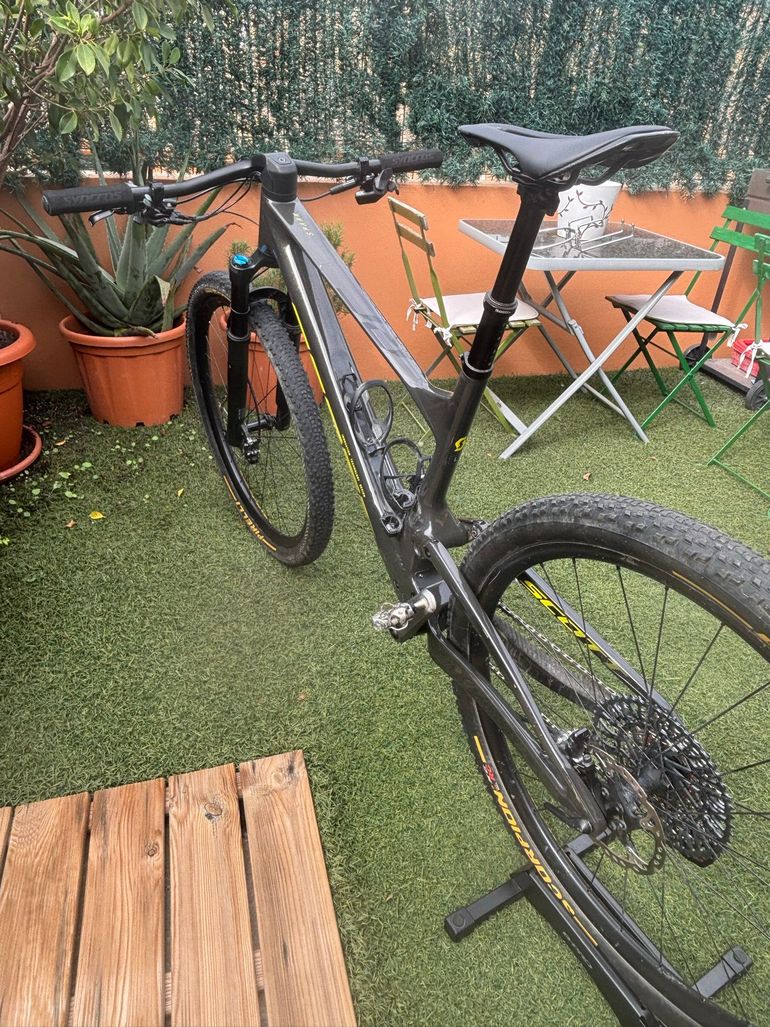 Scott team issue 2024 Custom SRAM GX Eagle AXS 2024 Mountainbike de segunda mano, Negro — imagen 10 de 12