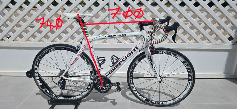 Tweedehands Guerciotti Custom Shimano Ultegra 2013 Road & Gravel — afbeelding 16 van 16