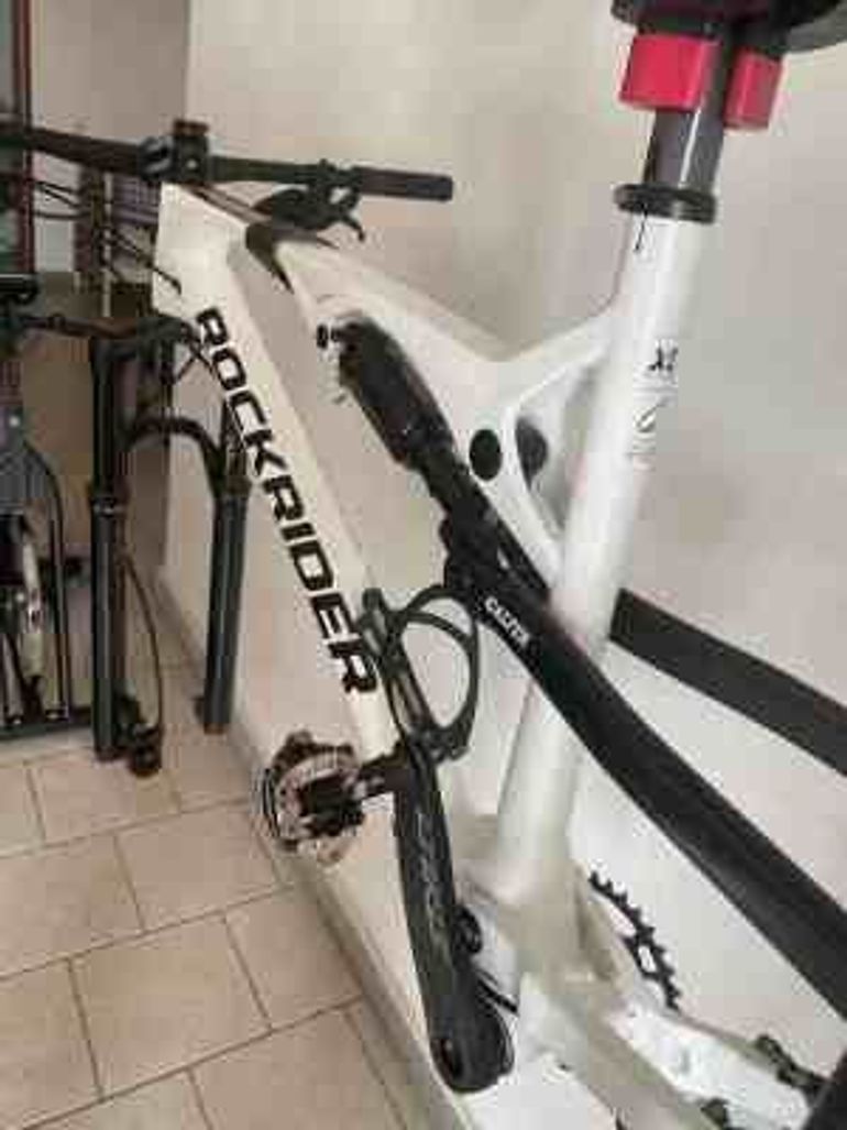 Used ROCKRIDER Custom Frameset 2023 Mountainbike, White — image 5 of 6