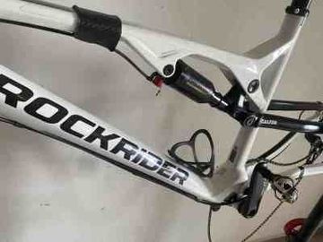 Used ROCKRIDER Custom Frameset 2023 Mountainbike, White — image 1 of 6