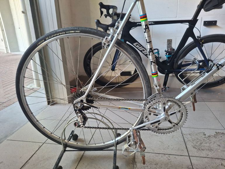 Used Alan Custom Campagnolo Super Record 1984 Road & Gravel, Light Gray — image 4 of 12