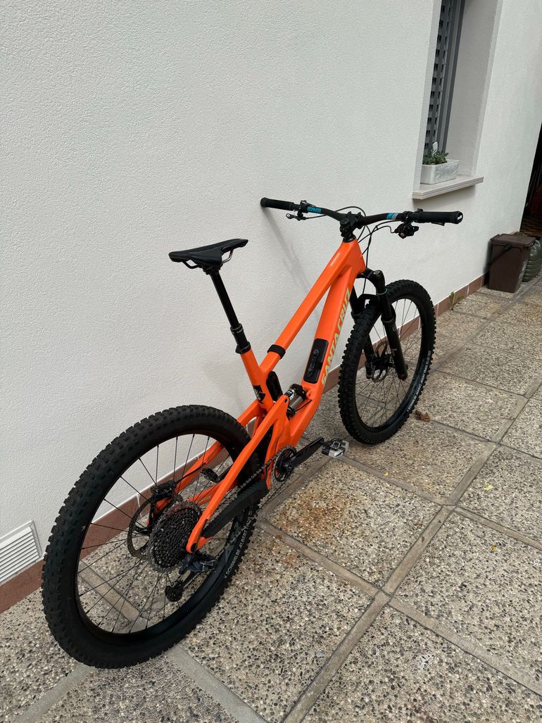Gebrauchtes Santa Cruz Bronson SRAM GX Eagle 2024 Mountainbike, Orange — Bild 4 von 4