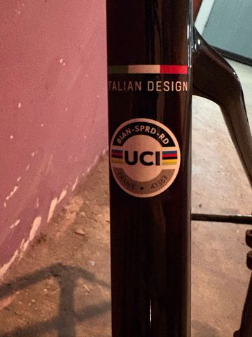 Used Bianchi Sprint Frameset 2022 Road & Gravel, Black — image 3 of 7